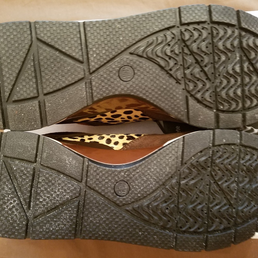Geox A Shahira Leopard Suede Sneakers size 9.5 - Picture 5 of 8